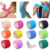5M Elastic Kinesiology Sport Tape Waterproof Muscle Pain Relief Bandage Knee Elbow Shoulder Sport Support Protector Gym Tennis