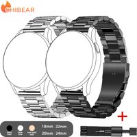 Stainless strap For Xiaomi Mi Watch S1 watch band for Mi Watch Color 2 Replacement Bracelet 22mm Stainless steel Belt Wristband