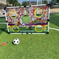 47 Inches Large Soccer Goal, Scoreboard Soccer Net, Indoor And Outdoor Family Soccer Toys, Precision Shooting Practice