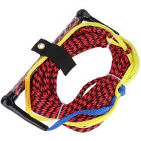 Water Ski Surf Rope Floating Multifunction Accessories 23M with Handle Tow for WakeSurf Watersports Motorboat Kneeboard Training