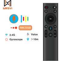 2.4G Wireless Voice Remote Control Gyroscope Controller with USB Receiver Q5 Air Mouse Remote for Projector Smart TV Android Box