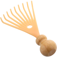 Head Massager Comb Brushes Hair Remover Rake Cleaning Cleaner Tool for Removing Bamboo Hairbrush