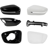 Rearview mirror accessories are suitable for BMW 5 Series G30 G31 G38 shells lower frames of mirror and accessories.