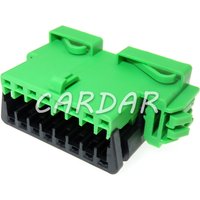 1 Set 16 Pin 953490-3 Auto Electric Wire Socket AC Assembly Car Wiring Unsealed Connector Green Automotive OBD Diagnostic Plug