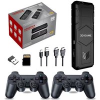 Y5 Retro TV Game Stick 2.4G Wireless Controller 4K HD Video Game Console Support Multiplayer PS1 Family Portable