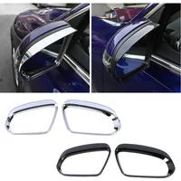 For Mercedes Benz B C E S GLA GLB GLC Class W247 W205 W213 W222 H247 X247 X253 Car Rearview Mirror Rain Eyebrow Visor Cover Trim