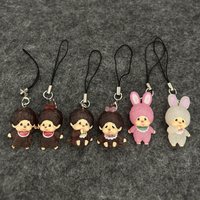 1/6pcs For Monqiqi Keychain Pendant Doll Desktop Backpack Pendant Doll Ornament Creative Gifts