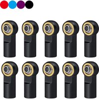 Ball Joint 10Pcs For 1/10 RC Car Crawler AXIAL SCX10 D90 D110 Tamiya CC01 Racing M3 19MM Link Tie Rod End Ball Joint