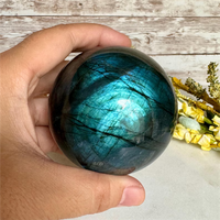 1pc Amazing labradorite balls Home decor, holiday party decor, crystal gifts for parents, Christmas, crystal gifts,