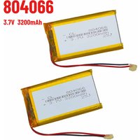 3.7V 804066 3200mAh Rechargeable Polymer Lithium Battery for Tablet PC Speaker Camera Keyboard Recorder Li-Polymer Batteries