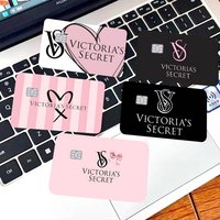 V-Victorias-Fashion-S-Secret Anime Cartoon Sticker Film Skin For Credit Card Debit Bank Bus Card