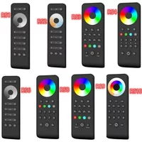 RS1/RS2/RS3/RS4/RS6/RS8/RS9/RS10 1/2/4/8 Zone Single color/Dual color/RGB/RGBW/RGB+CCT 2.4G RF Remote Controller for Led Strip
