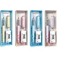 HERO Cute Cat Claw Fountain Pen Hero P360 Magnetic Cap Smooth Writing Kids Posture Correcting School Stationery Gift