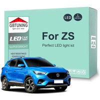 8Pcs Car LED Interior Light Bulb Kit For MG ZS 2016 2017 2018 2019 2020 2021 Vehicle Indoor Reading License Plate Lamp Canbus