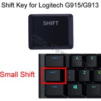 Original UK Version Single Key Left Small Shift Key Caps Keycap for Logitech G813 G913 G815 G915 RGB TKL Wireless Keyboard