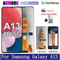 New Display For Samsung Galaxy A13 4G 5G LCD Display Touch Screen Digitizer Assembly For Samsung A135 A136 A137 LCD Replacement
