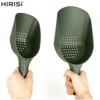 Hiris 1pcs Baiting Throwing Spoon Bait Scoop Carp Fishing Tool Carp Fishing Lure Casting Shovel For Spomb Fishing Accessories