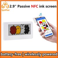 2.9 inch Passive NFC e-Paper ink (G) RYBW Display Screen No Need Battery Wireless Power & Data Transfer