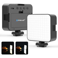 PULUZ 100LEDs 5W Camera Fill Light Cold Shoe Mount Temperatures Adjustable Video Splicing Light For Video Camcorder