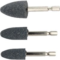 1PC Conical Hexagonal Shank Grinding Wheel Ening Head Portable Grinding Drill Tool For Metal Wood Glass And Hardened Steel
