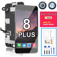 LCD Screen For iPhone 8 Plus 8P 8Plus Display Full Set Replacement Kit Complete Assembly Touch Digitizer+Camera+Speaker A1864