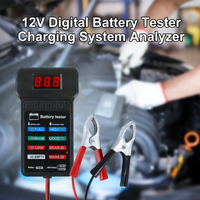 Smart Car Battery Tester, Suitable for Home Self-Checking/Repair Shops, One-Click Diagnosis of Life Span and Capacity, Quick Fault Identification, Intuitive Data Display, Compatible with Multiple Car