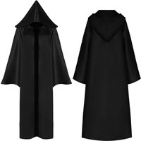 Men Cloak Costume Tunic Hoodies Robe Adult Cosplay Capes Cloak Halloween Outfit