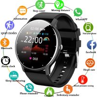 LIGE New Smart Watch Women Men Ladies Gift Sport Fitness Men Watches Heart Rate Monitoring Waterproof Smartwatch For Android IOS