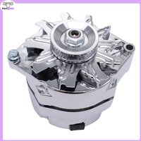 1pc 110Amp Chrome Alternator ADR0335-C For GM 305 350 BBC SBC Car Parts
