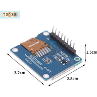 ใ1.14 Inch SPI Serial Port 135x240 Touchscreen IPS TFT Display ST7789 135x240 SPI 8-Pin 65K Color LCD Screen For Arduinoใ