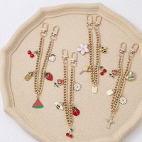 The brand-new multi-functional bag hanger is a fashionable new chain for women, a slanted square bag chain and pants chain