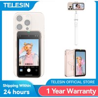 TELESIN Magnetic Phone Selfie Monitor Screen Vlog Selfie For iPhone Android Iphone Wireless Remote for MagSafe ZOOM Control