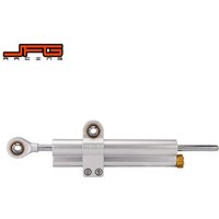 AliExpress JFGRACING Motorcycles Parts Adjustable Damper Steering Stabiliz 245mm steering stabilizer for Honda Kawasaki Street Bike Durable
