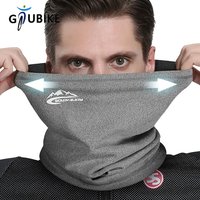 AliExpress NONE GTUBIKE Winter Warm Cycling Face Mask Windproof Thermal Fleece Bike Headband Scarf Men Women Breathable Cycling Neck Gaiter
