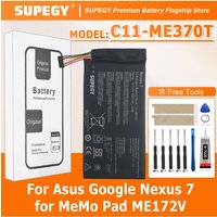 High Quality Battery C11-ME370T / C11 ME370T for Asus Google Nexus 7 for MeMo Pad ME172V 3.75V 16WH Warranty + Track NO