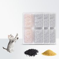 Cat Water Dispenser Filter Cartridge Pet Replacement Activated Carbon Filter Multiple Filtration System for Pet Care Accessory