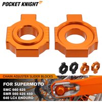 Motorcycle Chain Adjuster Regulator Slider Block For KTM 640 LC4 Enduro Adventure/R Supermoto 450 525 560 SMR 625 660 SMC ADV