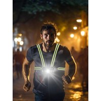 LED Running Vest Running Lights Ultra Bright With Rechargeable Battery 65 Adjustable Beam Angle USB Night Running LED Light