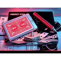 Perfect Stab Gimmick By Hank Magic Tricks Close Up Illusions Magician Props Small Stage Shows Bar and Restaurant Gigs