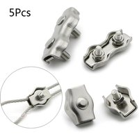 1/2-Post Wire Rope Clamp Caliper Stainless Steel Cable Tensioners Anti-Slip Bolt Clip Rope Simple Grip Fixing Tool