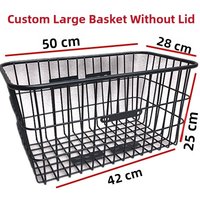plus Size Mountain Bike Rear Basket Bike Basket Front Frame Basket for Merida Xidian Phoenix Eternal Bicycle Accessories