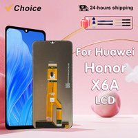 AAA New 6.56" IPS For HUAWEI Honor X6a LCD Screen WDY-LX1 Touch Screen Digitizer For Honor X6a WDY-LX2 Display Replacement Parts