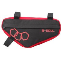 B SOUL Waterproof Oxford Bike Triangle Frame Bag Large Capacity For Mountain Road Cycling Travel Gear