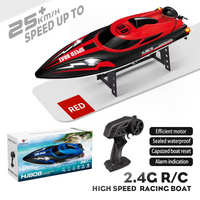HJ808 RC Remote Control Boat, 2.4 GHz, 25 km/h, High-Speed Racing Boat, Water Racing Boat, Children's Toy Model, Gift