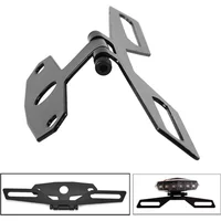 AliExpress NONE Folding License Plate Light Bracket Tail Rear Light Bracket Holder Replacement Parts Accessorie for ATV Dirt Bike Motorcycle