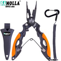 New Multifunctional Fishing Pliers Accessories 420 Stainless Steel Body Scissors Line Cutter Hooks Remover Outdoor Fishing Tools