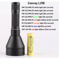 Convoy L21B Multi-option Flashlight High Power LED Torch Light