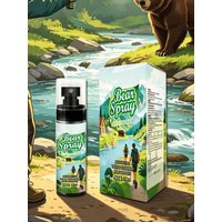 Portable Bear Repellent Spray Outdoor Animal Deterrent Camping Hiking Protection Pepper Essential Oil Dog Repeller Safety Tool