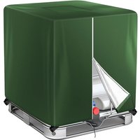 IBC Tank Cover 420D 1000 liter Green Heavy Cloth Oxford UV Protection 800L 600L IBC Tote Cover Black Waterproof Dustproof Cover