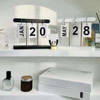 Nordic style material calendar ornament desk calendar ins creative office desktop decoration